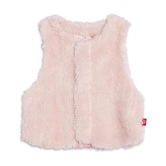 MAGNETIC ME NWT Minky Fuzzy Vest Size 9-12 months - Picture 2 of 6